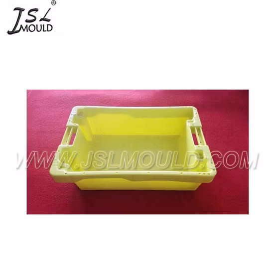 High Quality Plastic Fish Bin Crate Mould